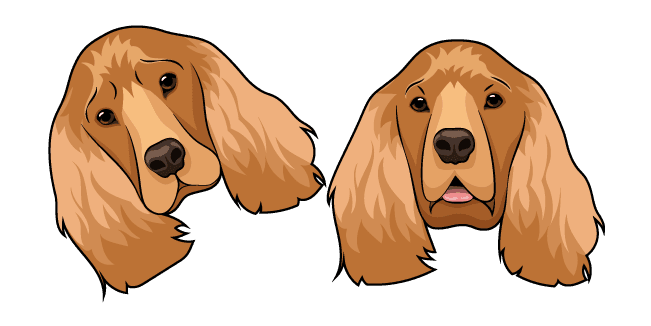 English Cocker Spaniel Dogcustom cursor pack