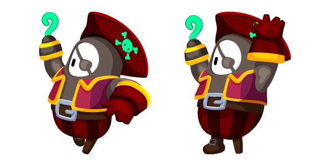 Fall Guys Pirate Costumecustom cursor pack