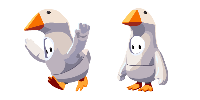 Fall Guys The Goose Costumecustom cursor pack