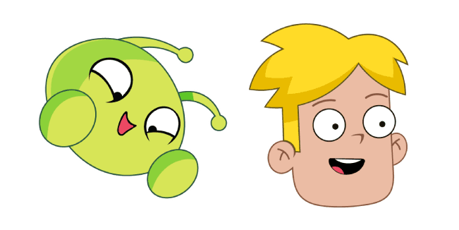 Final Space Mooncake and Gary Goodspeedcustom cursor pack