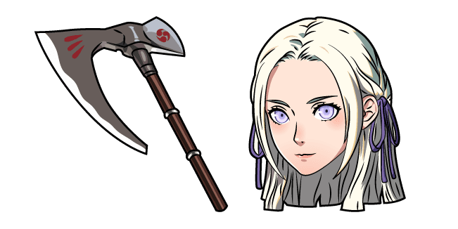 Fire Emblem Edelgard and Axecustom cursor pack