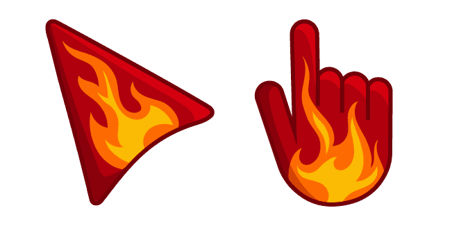 Fire Flamecustom cursor pack