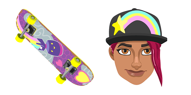 Fortnite Beach Bomber Skin Brite Boardcustom cursor pack