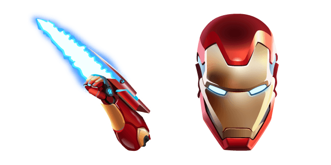 Fortnite Iron Man and Energy Bladecustom cursor pack