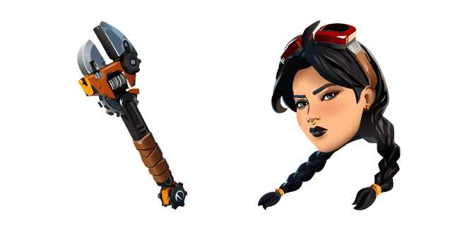 Fortnite Jules Skin Wrenchers Pickaxecustom cursor pack