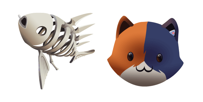 Fortnite Meowscles Skin Skellefish Glidercustom cursor pack