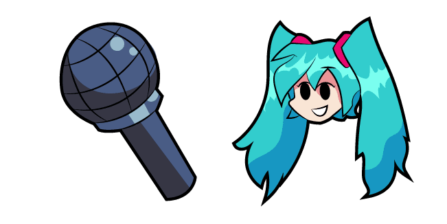 Friday Night Funkin' Hatsune Mikucustom cursor pack