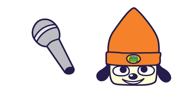 Friday Night Funkin' PaRappa the Rapper and Microphonecustom cursor pack