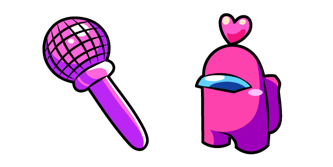 Friday Night Funkin' Pink Impostorcustom cursor pack