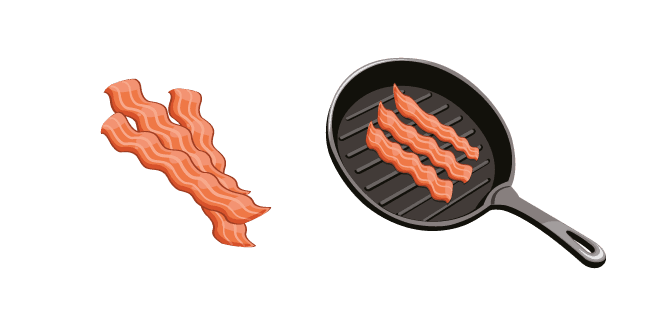 Fried Baconcustom cursor pack