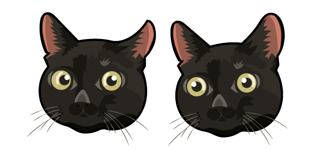 Frightened Catcustom cursor pack