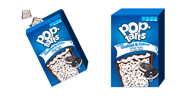 Frosted Cookies and Creme Pop-Tartscustom cursor pack