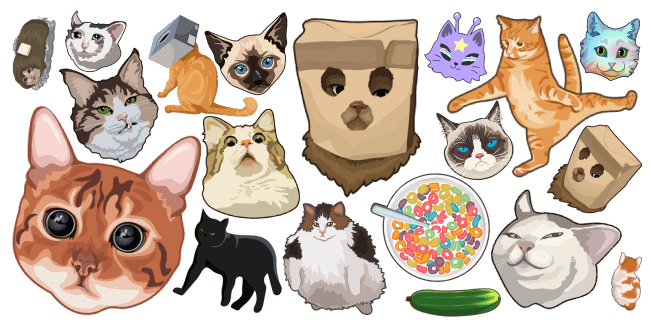 Funny Cats cursor collection