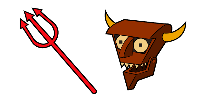 Futurama Devil Robotcustom cursor pack