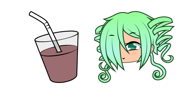 Gacha Life Pixie and Chocolate Milkcustom cursor pack