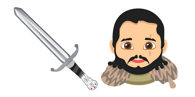 Game of Thrones Jon Snow Longclaw Swordcustom cursor pack