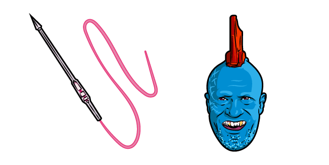 Guardians of the Galaxy Yondu Udonta and Yaka Arrowcustom cursor pack