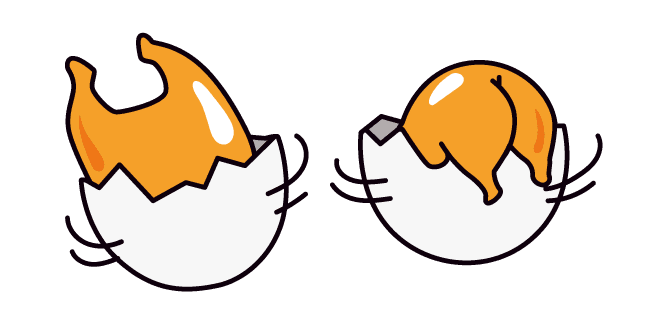 Gudetama Dancingcustom cursor pack