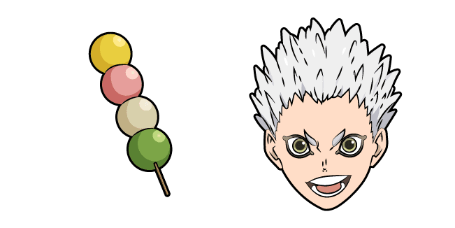 Haikyuu!! Korai Hoshiumi and Dangocustom cursor pack