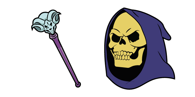 He-Man and the Masters of the Universe Skeletorcustom cursor pack