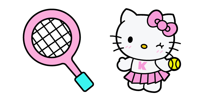 Hello Kitty Tenniscustom cursor pack