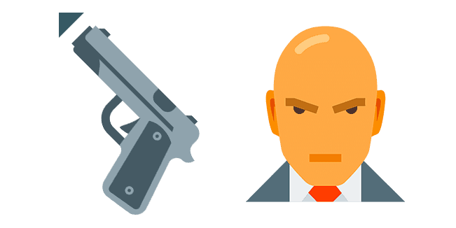 Hitman Guncustom cursor pack