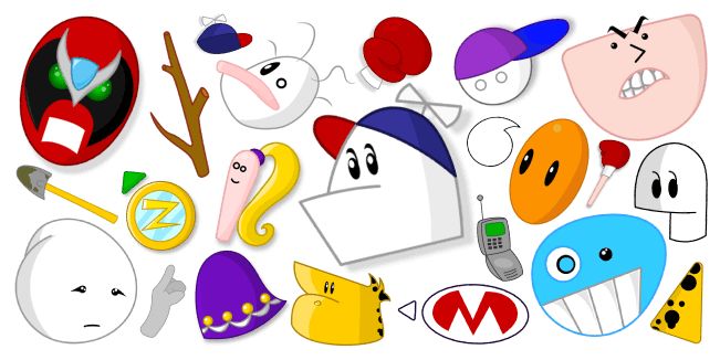 Homestar Runner cursor collection