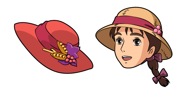 Howl's Moving Castle Sophie and Hatcustom cursor pack