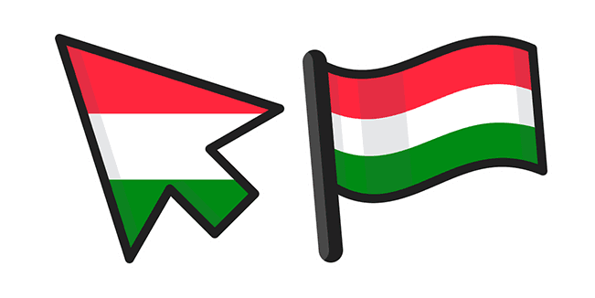 Hungary Flagcustom cursor pack