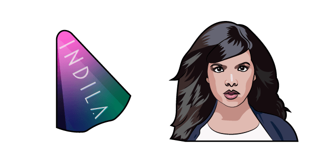 Indila aka Adila Sedraïacustom cursor pack