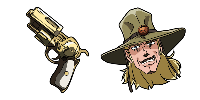 JoJo's Bizarre Adventure Hol Horse and The Emperorcustom cursor pack