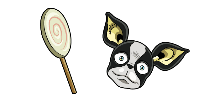 JoJo's Bizarre Adventure Iggy and Lollipopcustom cursor pack