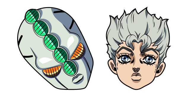 JoJo's Bizarre Adventure Koichi Hirose and Act 3custom cursor pack