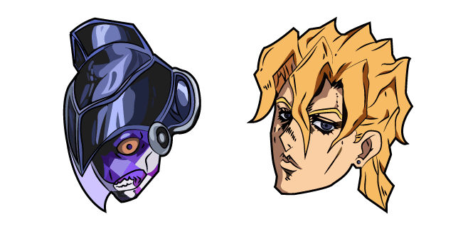 JoJo's Bizarre Adventure Pannacotta Fugo and Purple Hazecustom cursor pack