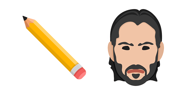 John Wick Pencilcustom cursor pack