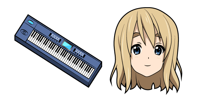 K-ON Tsumugi Kotobuki and Synthesizercustom cursor pack