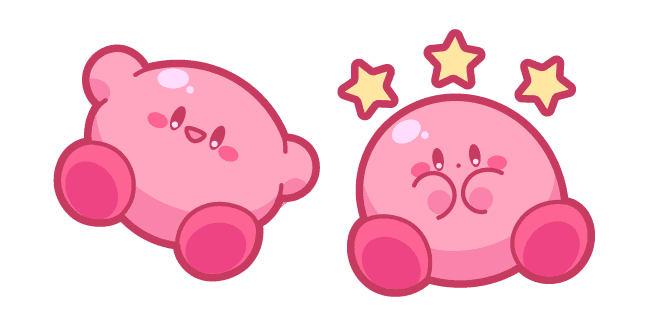 Kawaii Kirbicustom cursor pack