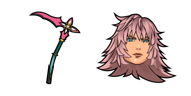 Kingdom Hearts Marluxia and Scythecustom cursor pack