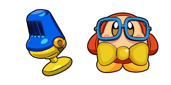 Kirby Commentator Waddle Deecustom cursor pack