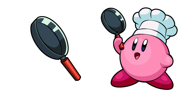 Kirby Cook and Frying Pancustom cursor pack