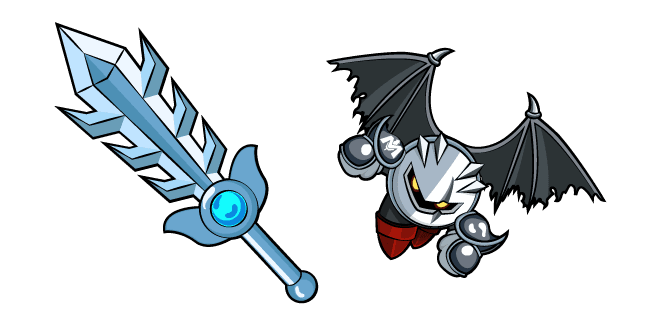 Kirby Dark Meta Knightcustom cursor pack