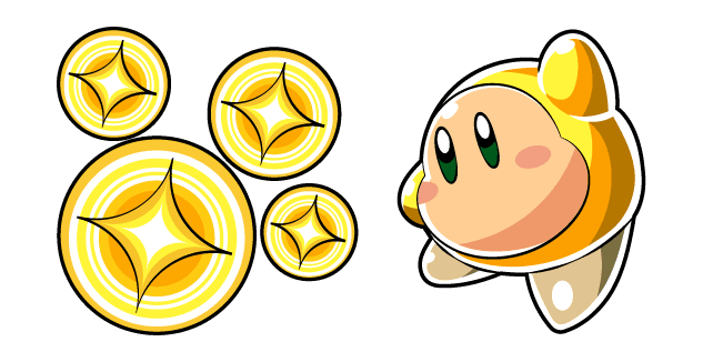 Kirby Gold Waddle Deecustom cursor pack