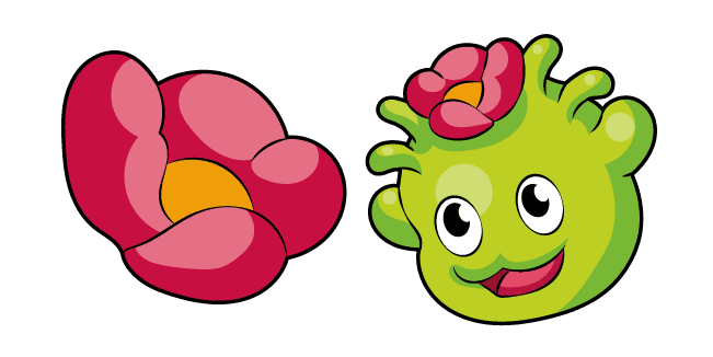 Kirby Stactus and Flowercustom cursor pack