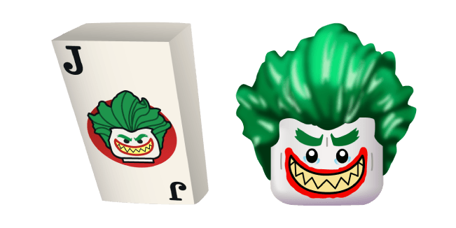 LEGO Joker and Cardcustom cursor pack