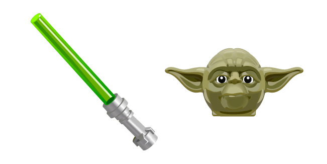 LEGO Star Wars Yodacustom cursor pack