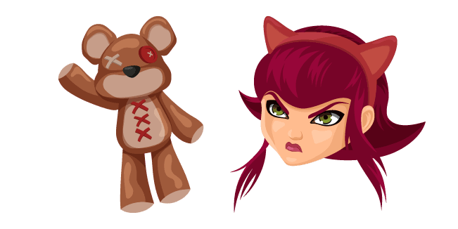 League of Legends Annie and Tibberscustom cursor pack