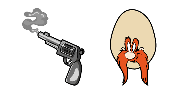 Looney Tunes Yosemite Sam and Pistolcustom cursor pack