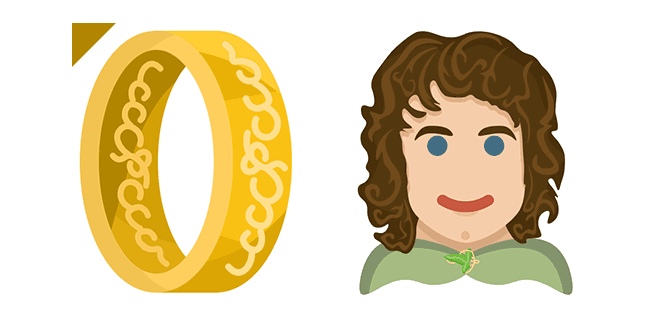 Lord of the Rings Frodo Baggins & One Ringcustom cursor pack