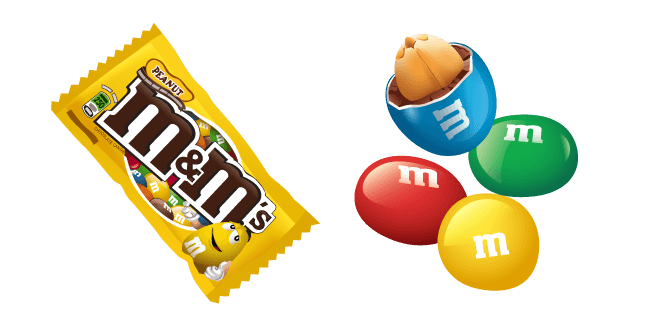 M&M's Peanutcustom cursor pack