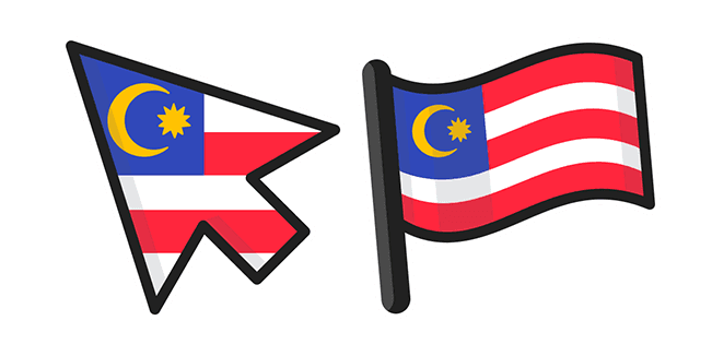 Malaysia Flagcustom cursor pack